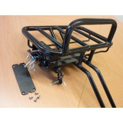 Porte-bagage avant Easy Power ( vélo avant avril 2016) pour batterie 24 volts 439 Wh