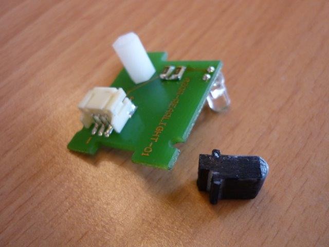 Carte électronique feu arrière asistance Static