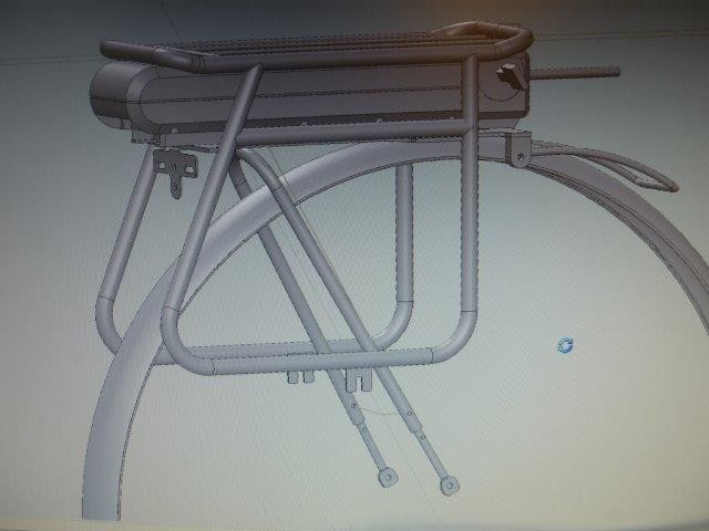 Porte-bagage SHIMANO E-BIKE SYSTEMS