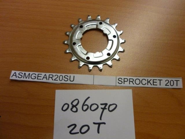 Pignon 20 dents Shimano Steps