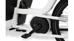 Vue plongeante du biporteur électrique Urban Arrow Family