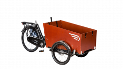 Biporteur long Bakfiets.nl, jusqu'à 3 enfants dans le coffre