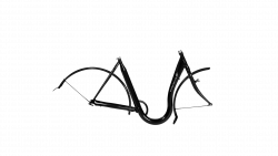 Vélo hollandais avec un seuil d'enjambement très bas pour flexion limitee