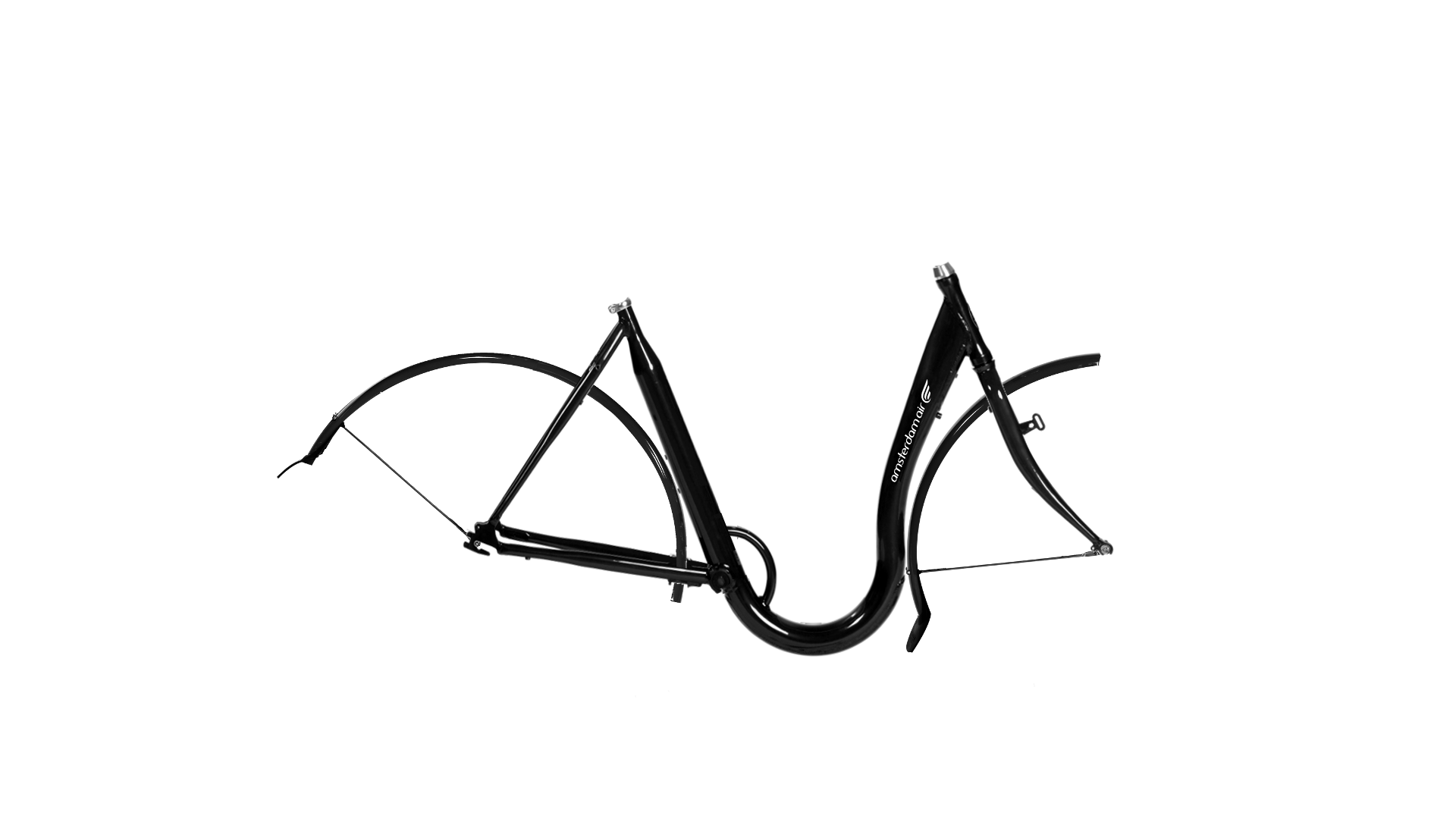 Vélo hollandais avec un seuil d'enjambement très bas pour flexion limitee