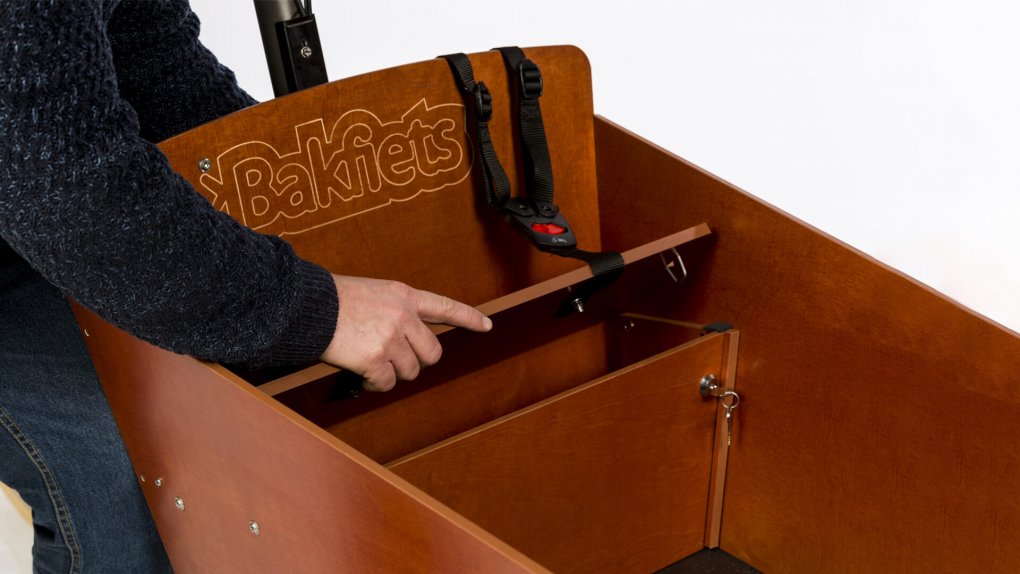Coffre pour triporteur Bakfiets sans banquette