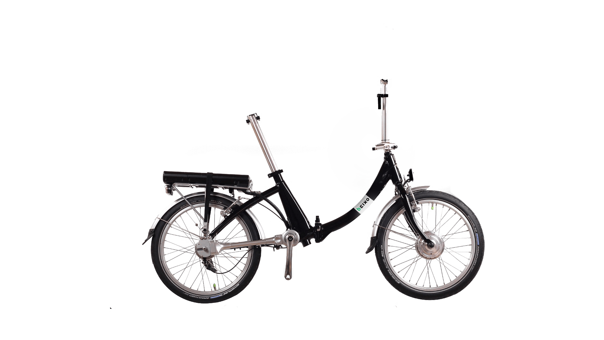 Vélo cardan électrique pliable enjambement bas avec options - cliquez sur Configurer pour plus d'informations