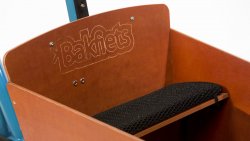 Coussin pour biporteur ou triporteur en tricot 3D