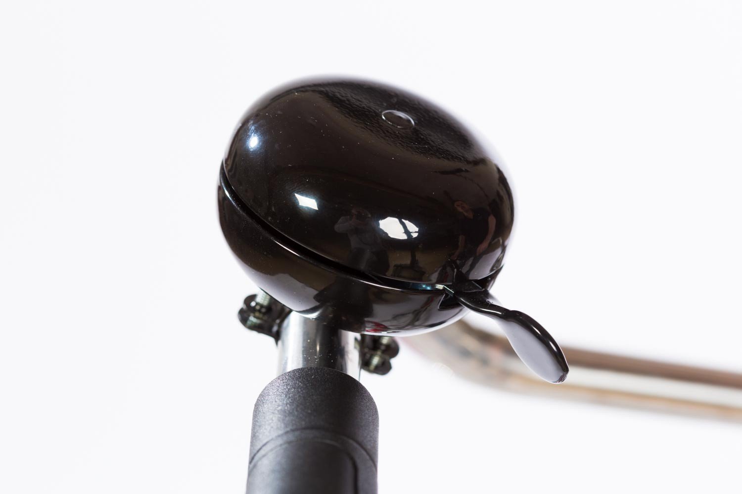 Sonnette Ding Dong noire.