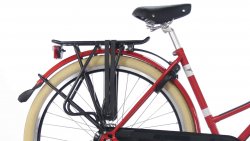 Sandows hollandais en caoutchouc noir avec plaques de fixation incluses