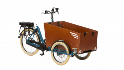 Triporteur électrique Bakfiets Confort STEPS 22 couleurs de cadre disponibles