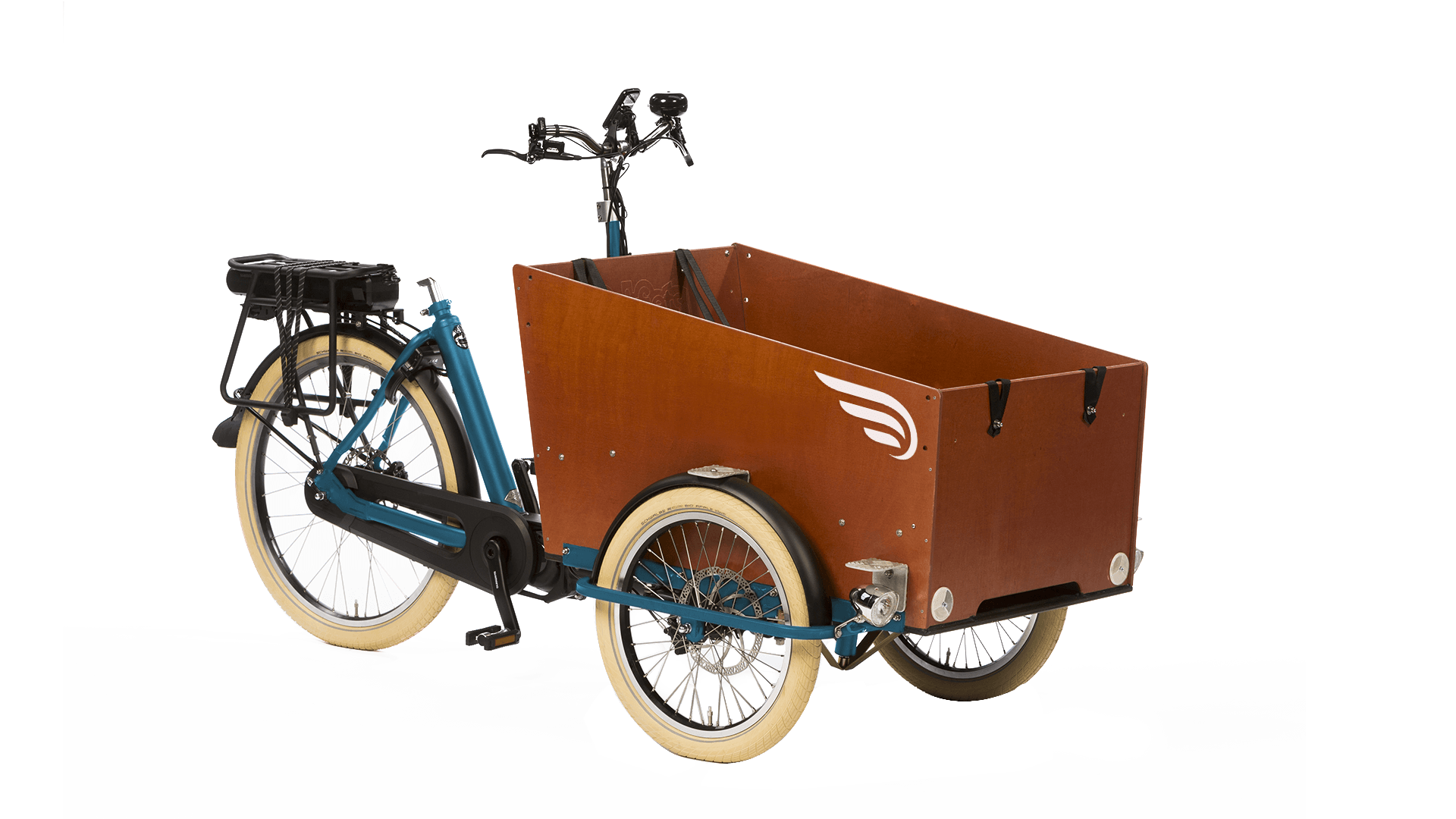 Triporteur électrique Bakfiets Confort STEPS 22 couleurs de cadre disponibles