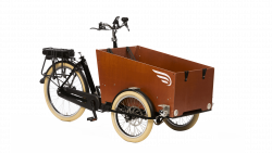 Triporteur électrique Bakfiets Confort STEPS 22 couleurs de cadre disponibles