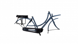 Vélo électrique Double Dutch moteur pédalier, option selle Brooks