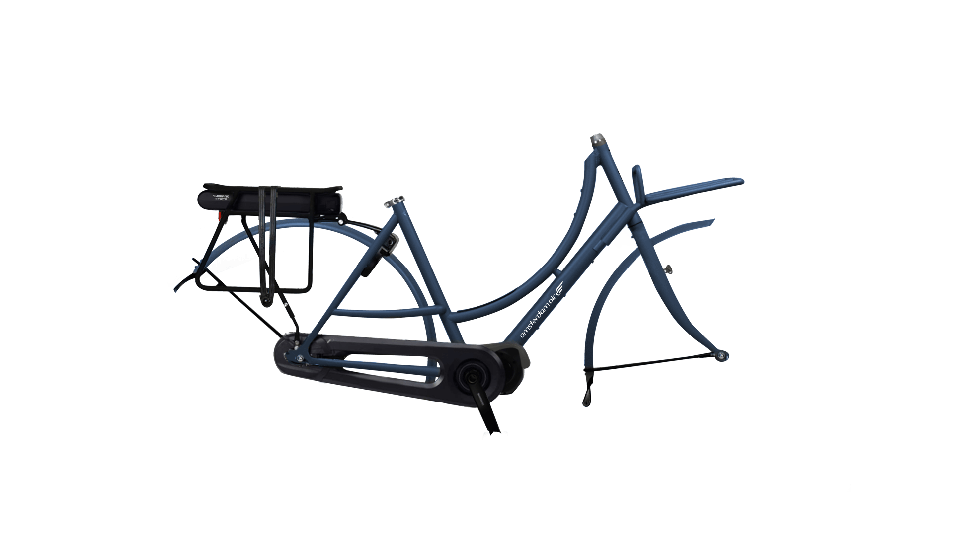 Vélo électrique Double Dutch moteur pédalier, option selle Brooks