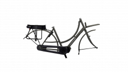 Vélo électrique Double Dutch moteur pédalier, option selle Brooks