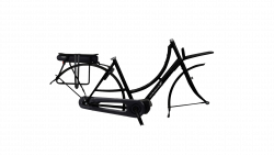 Vélo électrique Double Dutch moteur pédalier, option selle Brooks