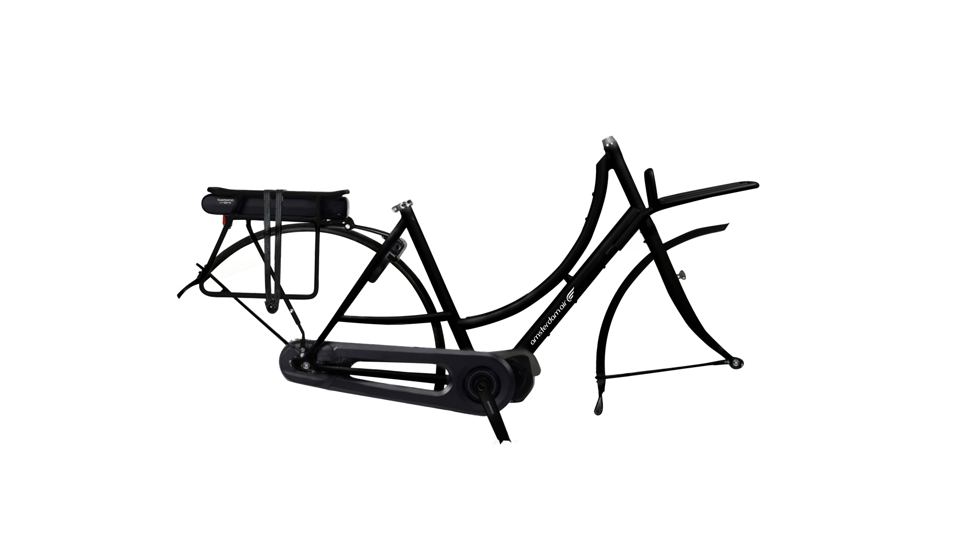 Vélo électrique Double Dutch moteur pédalier, option selle Brooks