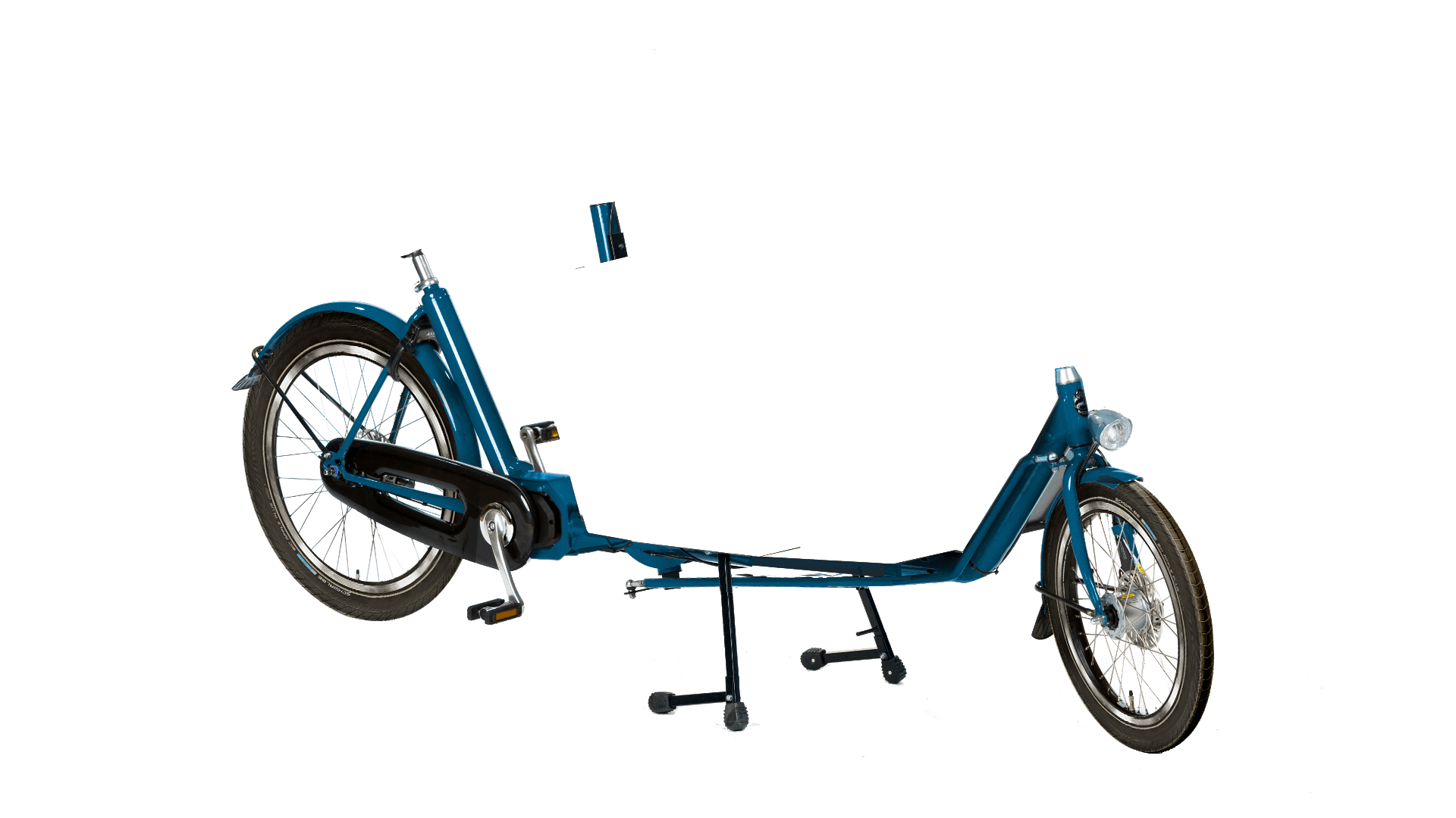 Biporteur électrique Bakfiets Confort  - Assistance pédalier Shimano