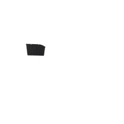 Panier de vélo arrière bord de mer