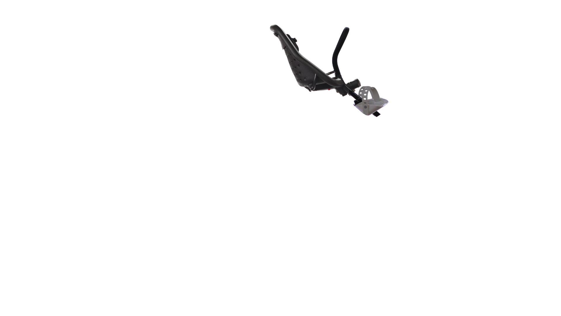 Siège bébé avant Yepp Mini noir, 9 mois à 3 ans