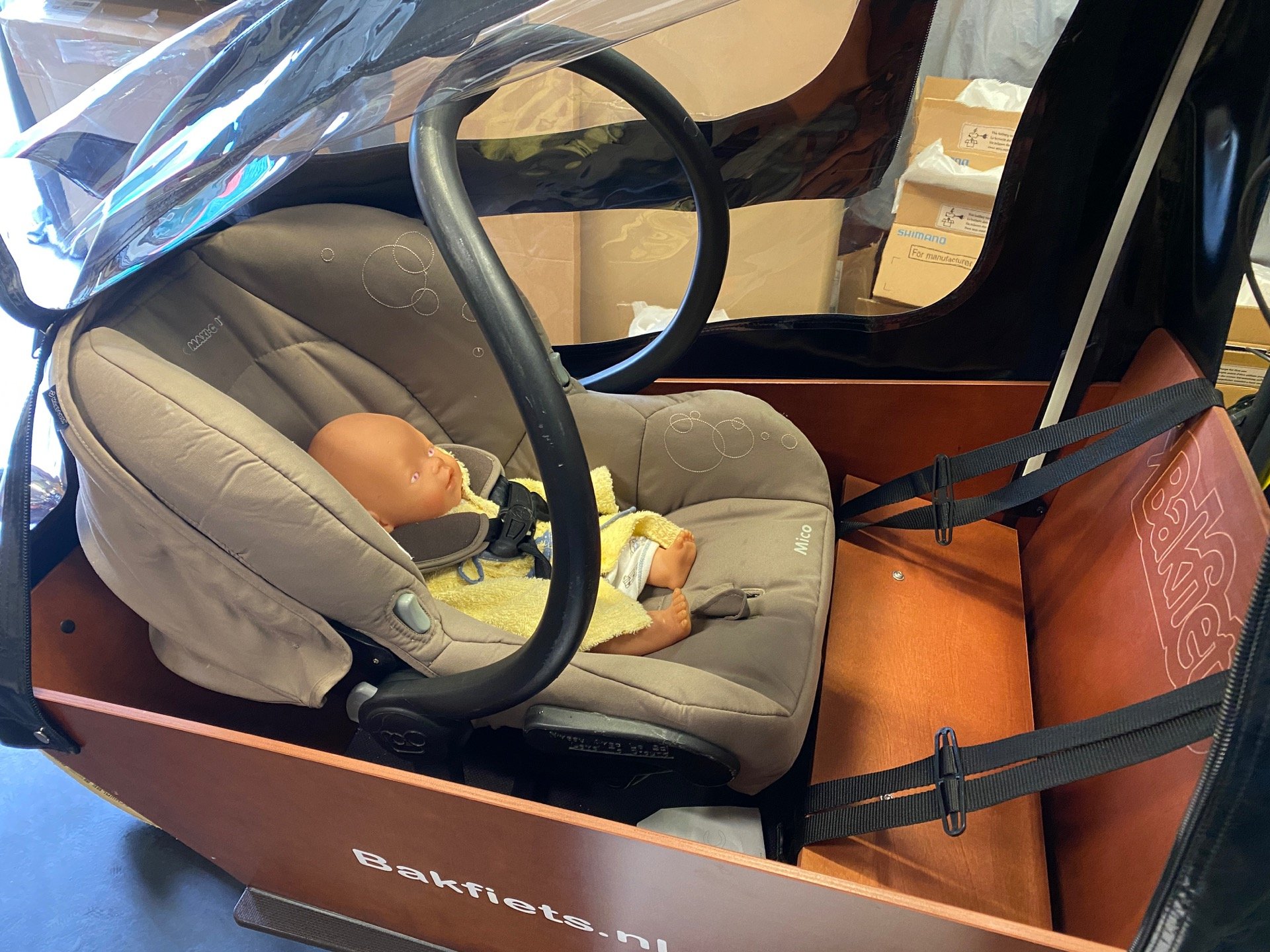 Support Maxicosi Bakfiets