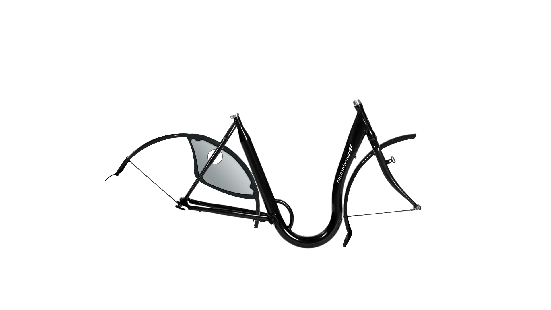 Vélo hollandais avec un seuil d'enjambement très bas pour flexion limitee