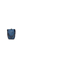 Deux sacoches arrière Ortlieb Roller Plus,bleu