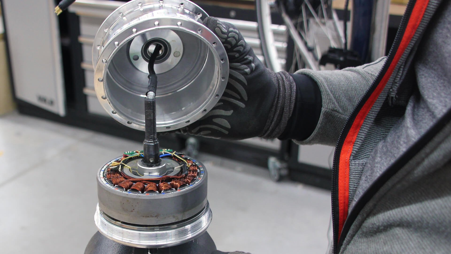 Prestations sur une assistance de vélo électrique