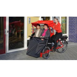 Triporteur transport adulte rickshaw vélo taxi