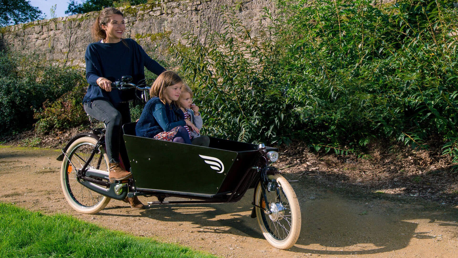 Le biporteur Amsterdam Air en balade