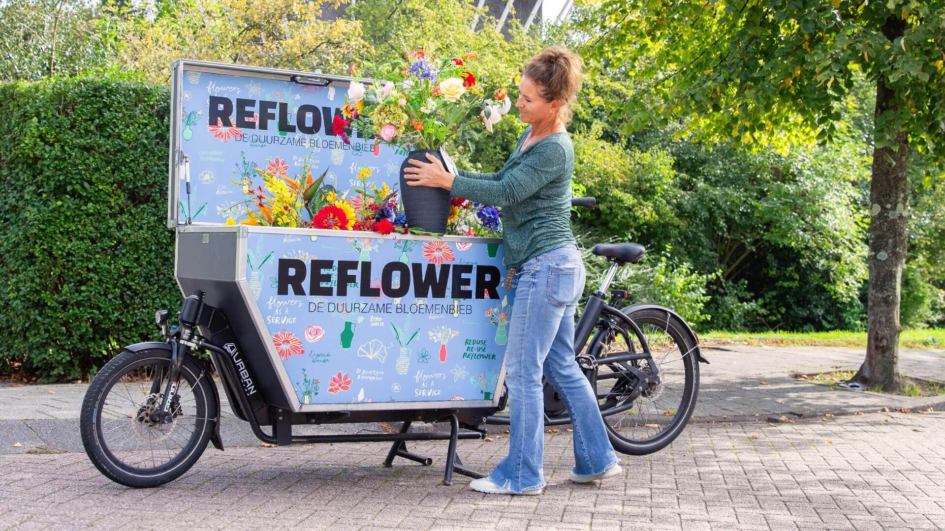 Biporteur pour livraison ambulante