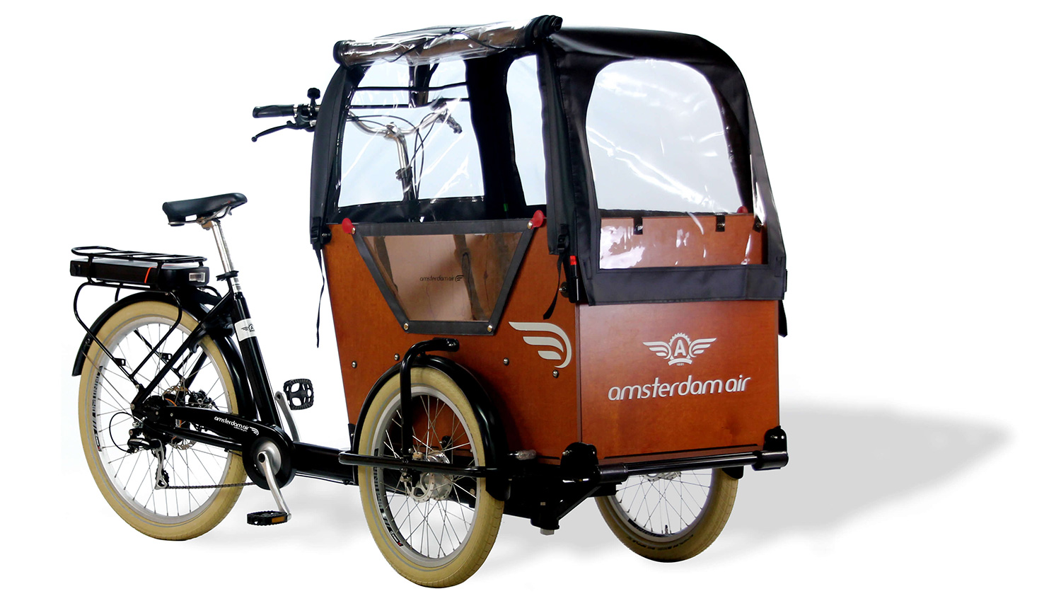 Triporteur électrique Smiley avec moteur roue arrière