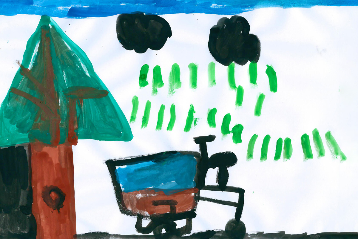 Dessin de Clément, 6 ans et demi