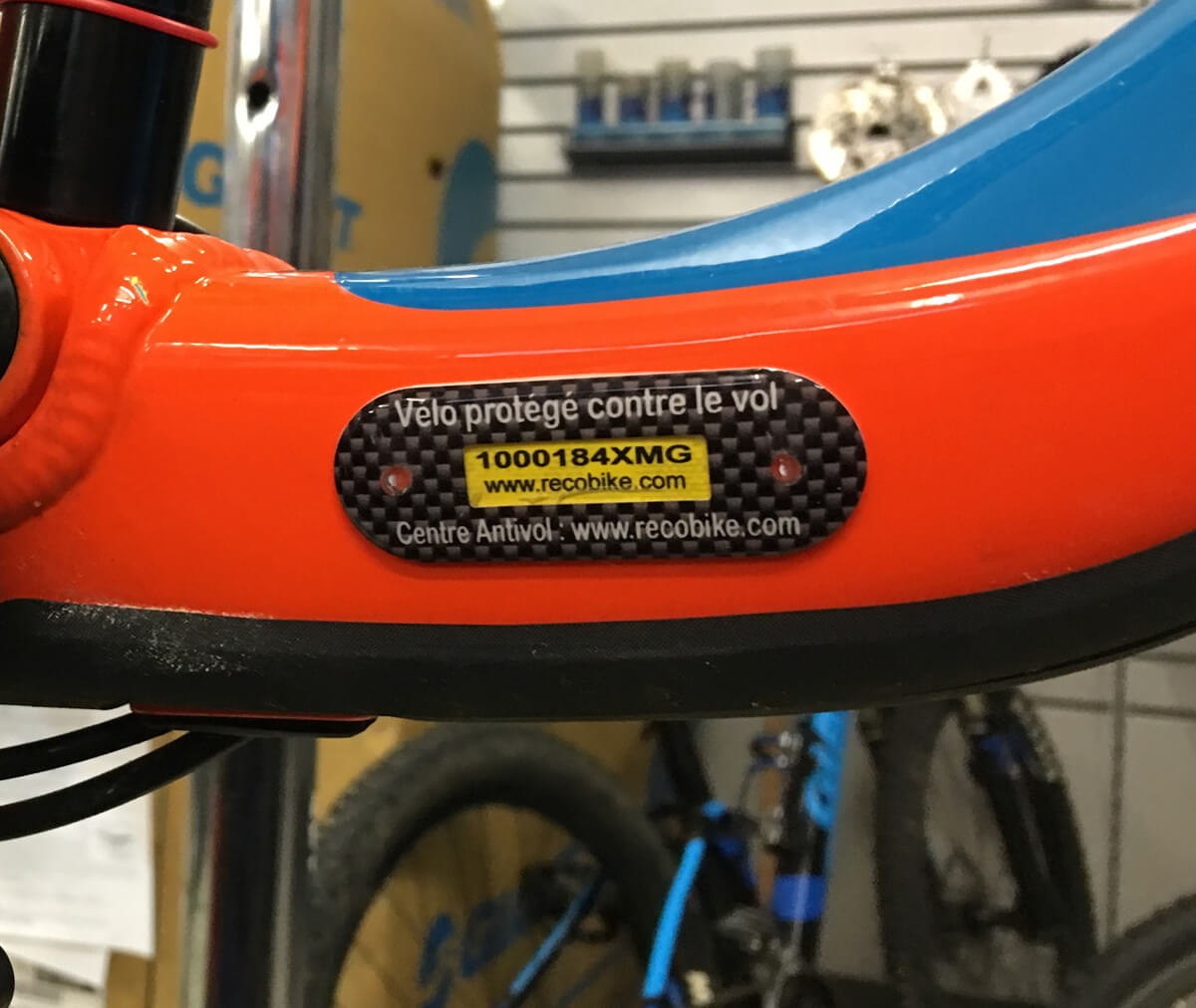 Le marquage Recobike