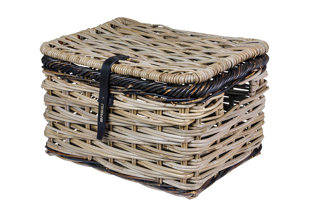 Panier en rotin pour porte-bagage avant