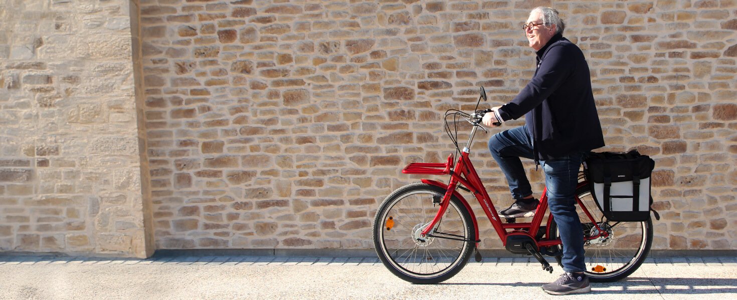 Vélo pour personne forte