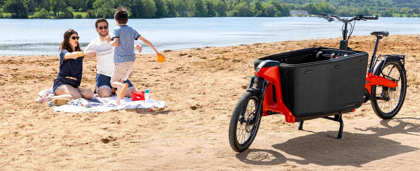 Vélo cargo électrique