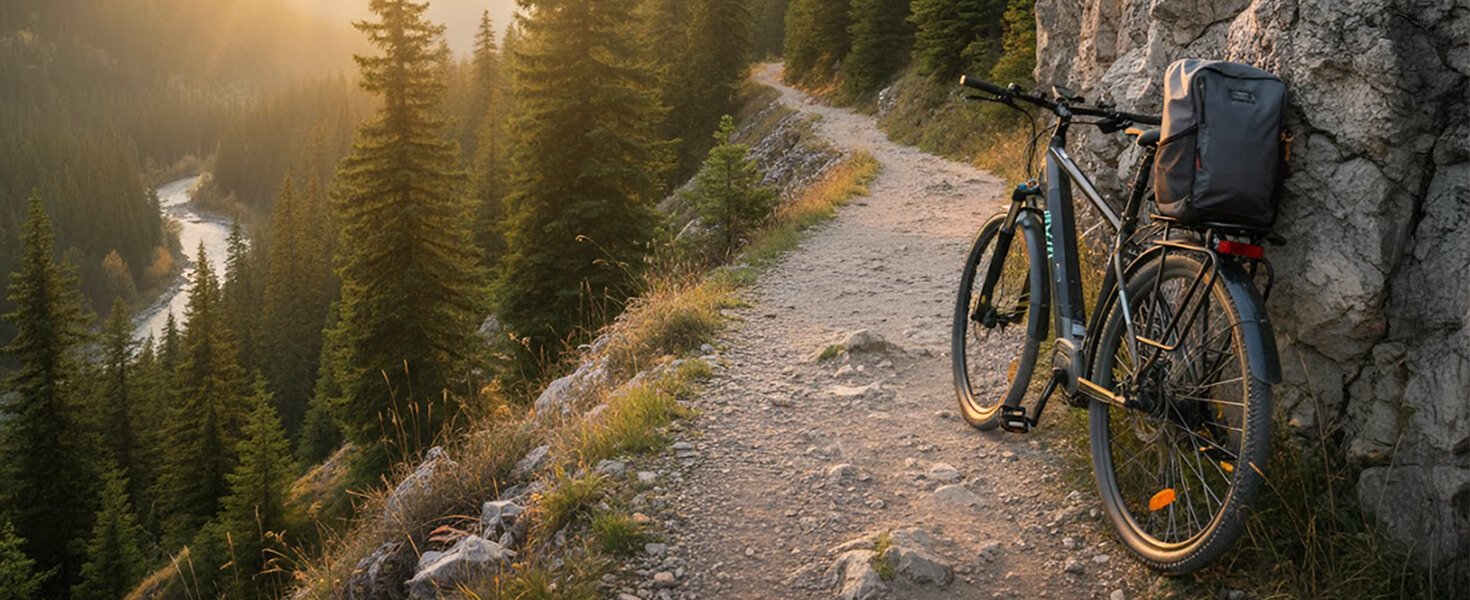 Vélo de trekking électrique